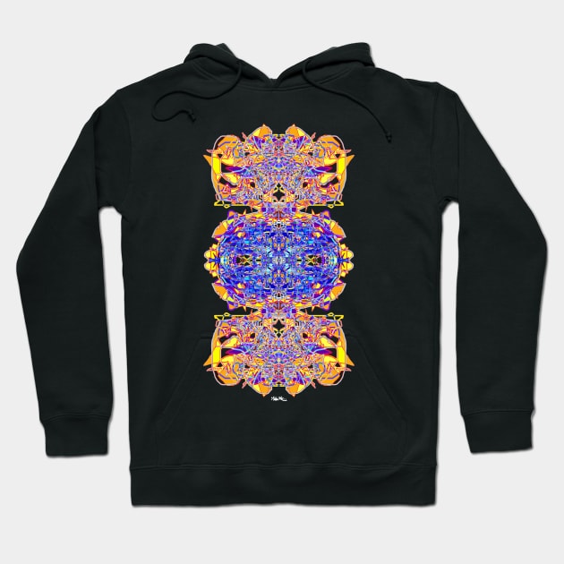 MetaRagz color68 psychedelic fantasy Hoodie by MetaRagz